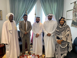 الجالية السودانية تشيد بجهود الهلال الأحمر القطري في العمل الإنساني والتطوعي